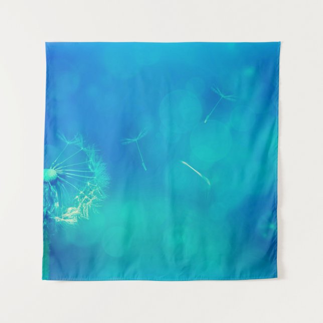 Texture background dandelion nature tapestry (Front)