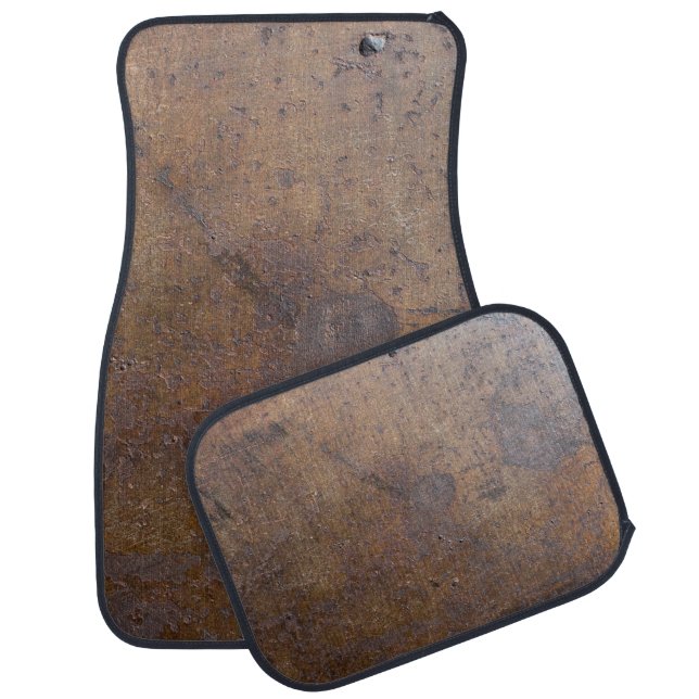 Texture background design layer car floor mat (Set)