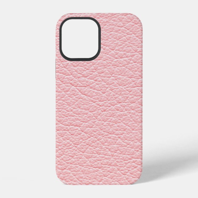 Texture background rose leather iphone case (Back)