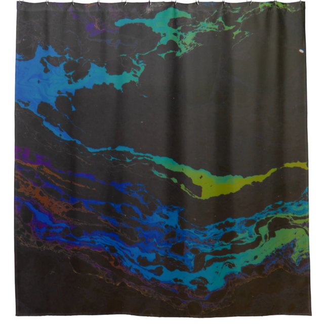 Texture Background Shower Curtain (Front)