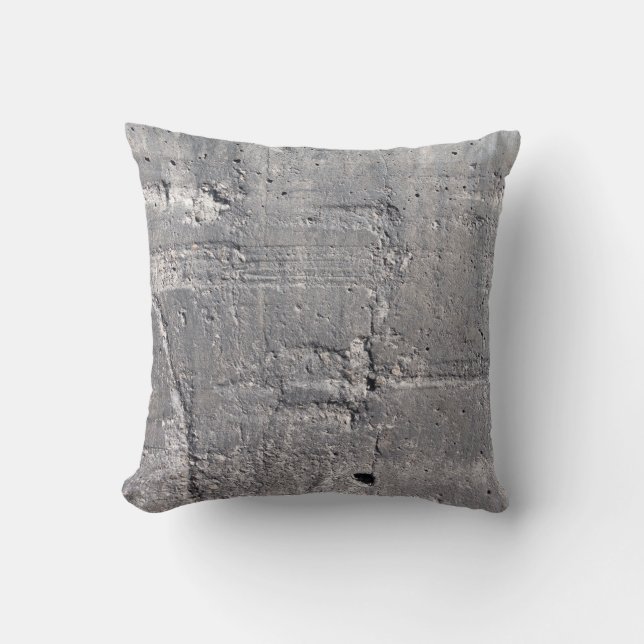 Texture background wall cracks throw pillow (Front)