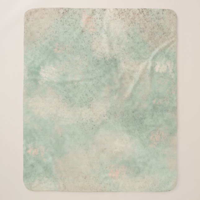 Texture background wall paper sherpa blanket (Front)