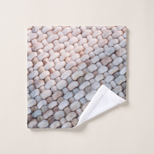Texture Background Wash Cloth (Wash Cloth)