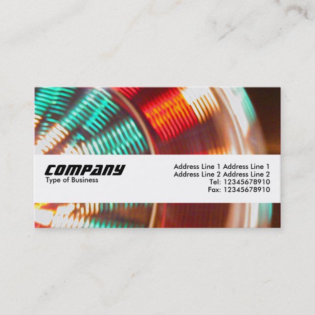 Texture Band - Big Wheel Business Card (Front)