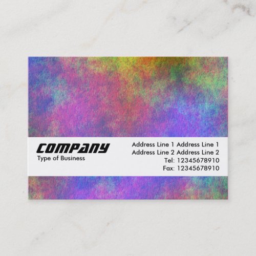 Texture Band _ Colorful Seabed Business Card