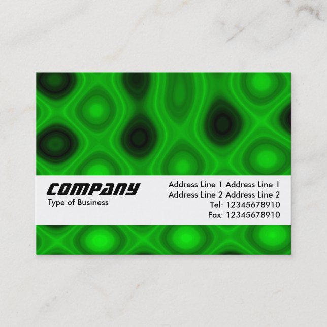 Texture Band - Cool Electric Business Card (Front)