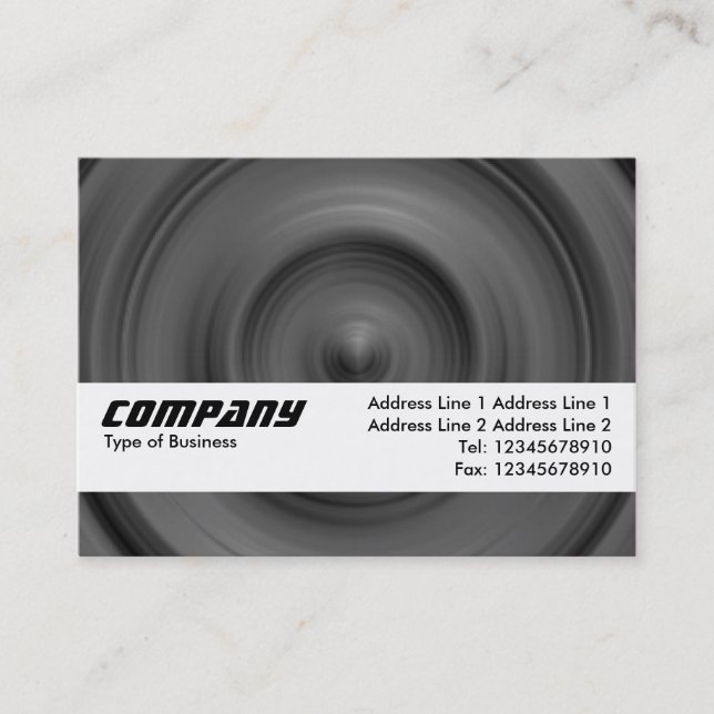 Texture Band - Fast Car Business Card (Front)