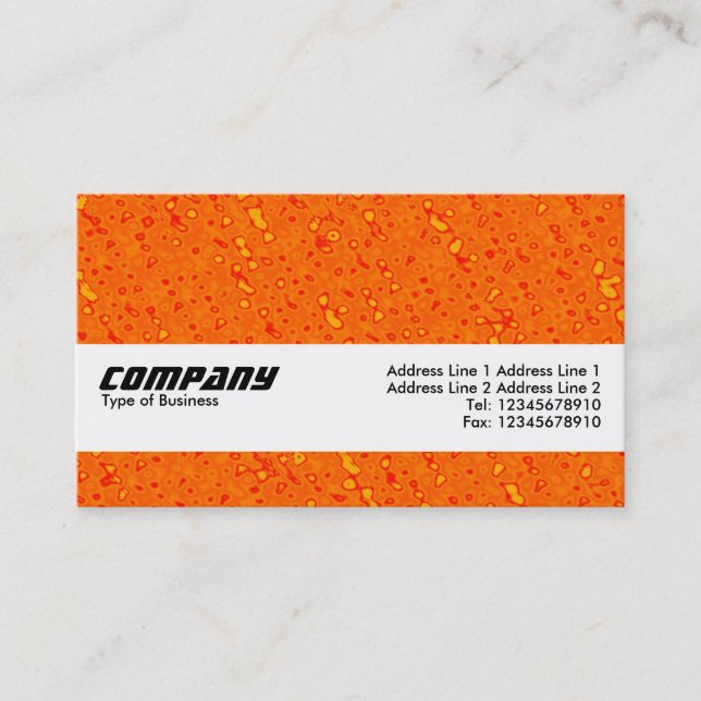 Texture Band - Marmalade Sea Business Card (Front)