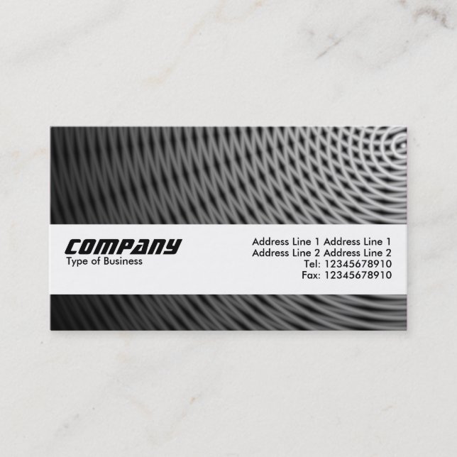 Texture Band - Moon Ray Business Card (Front)