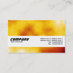 Texture Band - Solar Flare Business Card