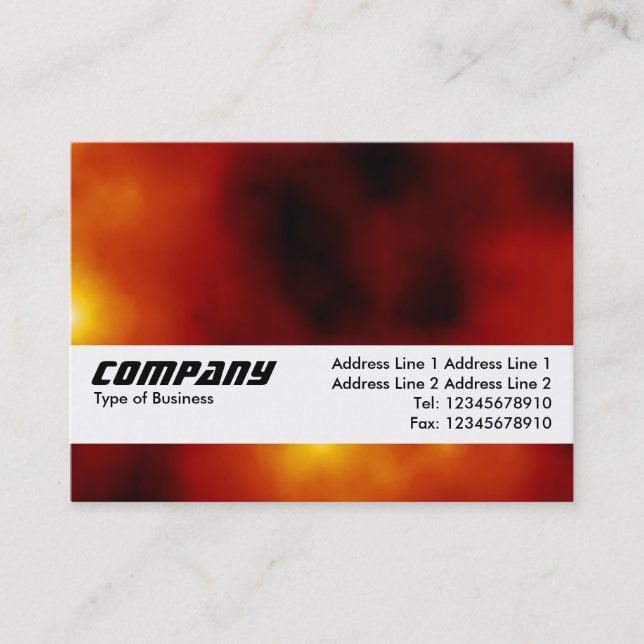 Texture Band - Solar Flare II Business Card (Front)