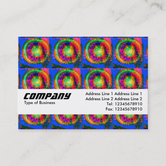 Texture Band - They Say the Sun Sings Business Card (Front)