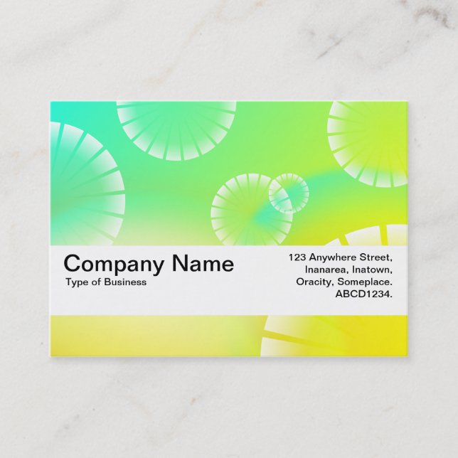 Texture Band V2 - Abstract 01 Business Card (Front)