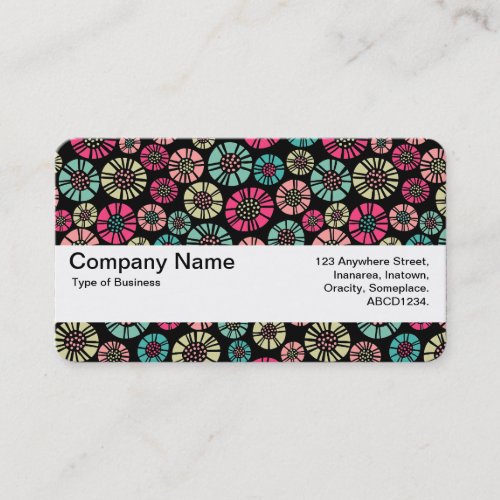Texture Band V2 _  Abstract Flowers 031023 Business Card