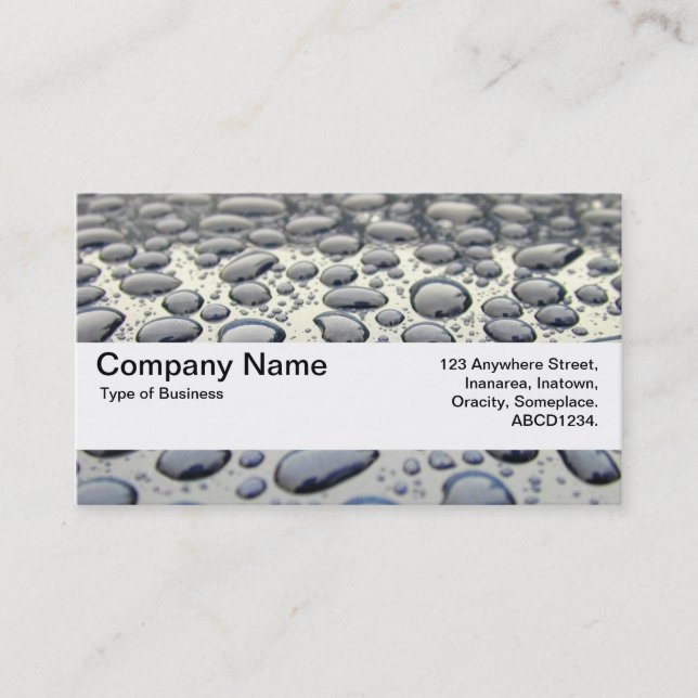 Texture Band V2 - Car Hood Business Card (Front)
