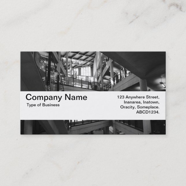 Texture Band V2 - Modern Interior Business Card (Front)