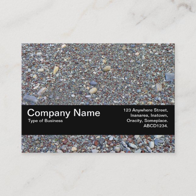 Texture Band V2 - Pebble Beach Business Card (Front)
