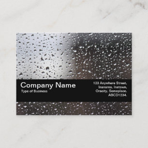 Texture Band V2 - Rain on a Window Business Card