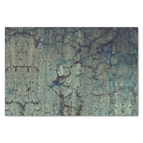 Texture Blue Brown Vintage Grunge Decoupage Tissue Paper