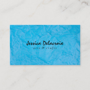 Texture Blue Business Card