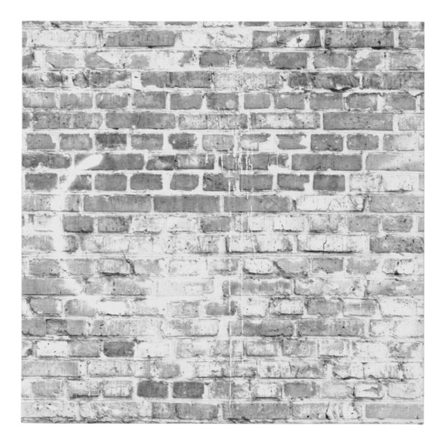 Texture. Brick backgroundabandoned,architecture,at Faux Canvas Print (Front)