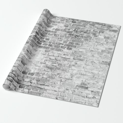 Texture Brick backgroundabandonedarchitectureat Wrapping Paper