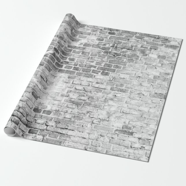 Texture. Brick backgroundabandoned,architecture,at Wrapping Paper (Unrolled)