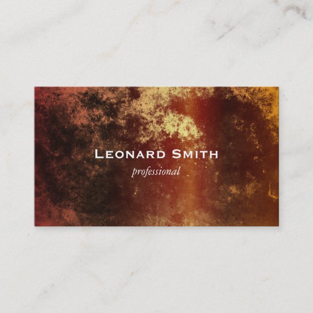 Texture Business Card (Front)