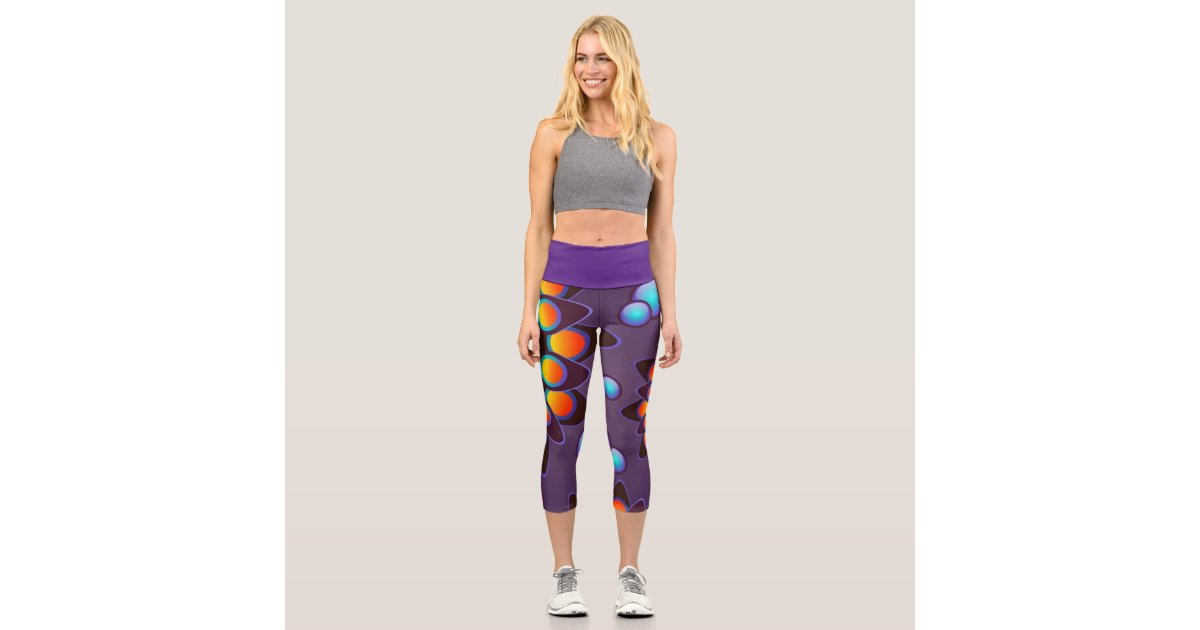 Textured Fashion Capri Legging