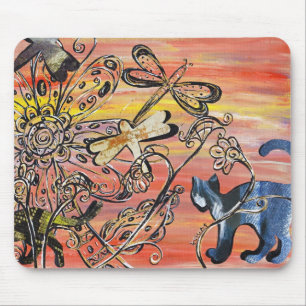 Texture Cats Mousepad