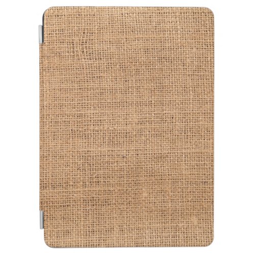 Texture fabric burlap background iPad air cover