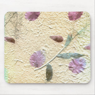 Texture Floral Abstract Mouse Pad