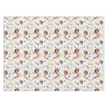 Texture funny owl tablecloth