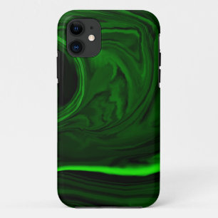 texture green malachite iPhone 11 case