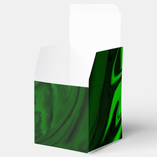 texture green malachite favor boxes