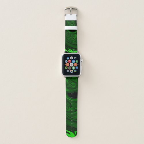 texture green malachite stone collections apple watch band