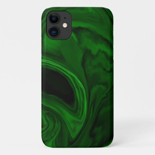 texture green malachite stone collections iPhone 11 case