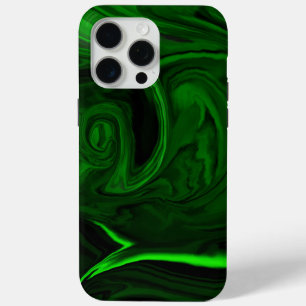 texture green malachite stone iPhone 15 pro max case