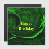 texture green malachite stone ,personalized (Front/Back)