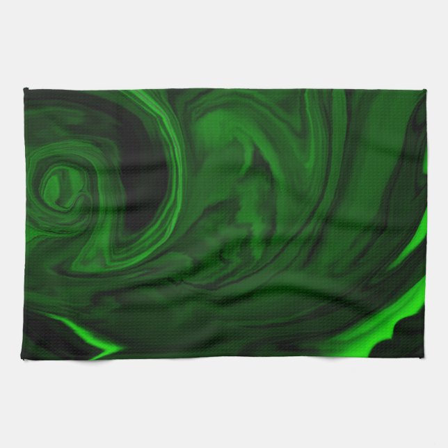 texture green malachite towel (Horizontal)