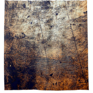 Texture grunge distress fracture shower curtain