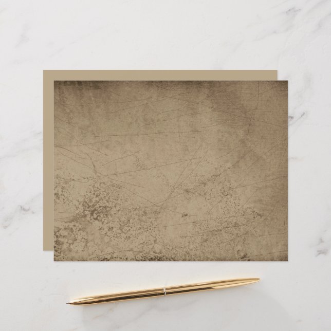 Texture Grunge Rustic Old Sepia Scratches (Front/Back In Situ)