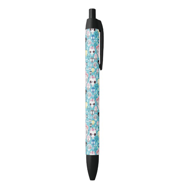 Texture laughing skull pen (Bottom (Vertical))
