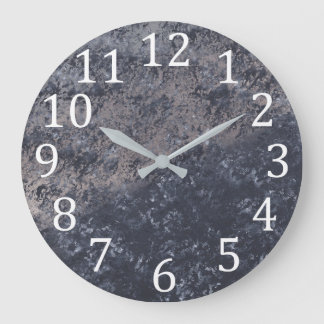Texture Look Light Dark Gray Black Wall Clocks