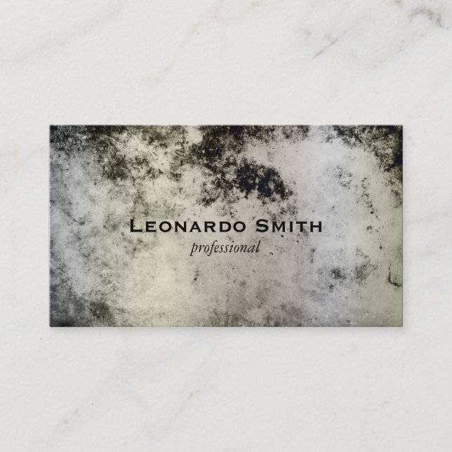 Texture | Marble Business Card (Front)