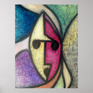 Texture Mask Poster