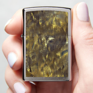 Texture mix of rough stains and dirty and 'rain' t zippo lighter