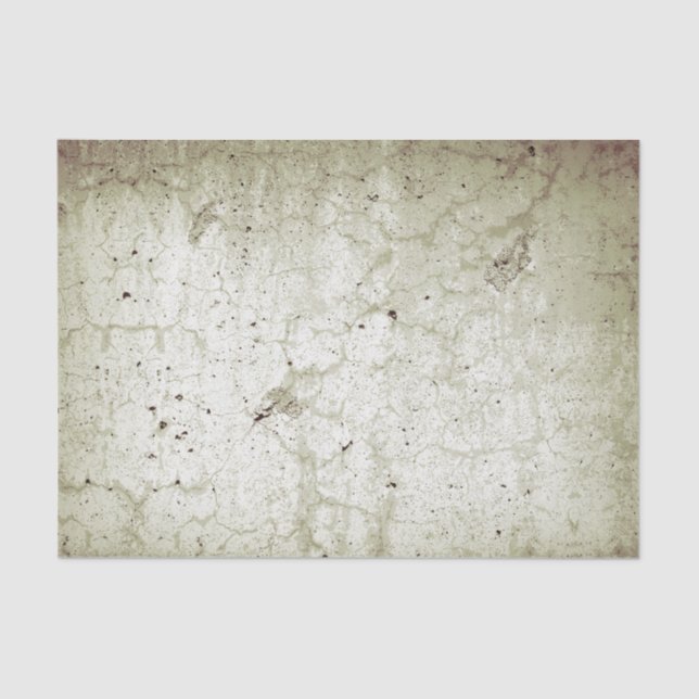 Texture Monochrome Beige Vintage Rustic Decoupage Tissue Paper (Front)