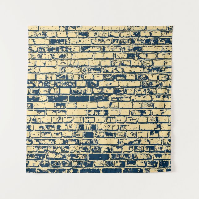 Texture of a brick wall. Elegant wallpaper design. Tapestry (Front)