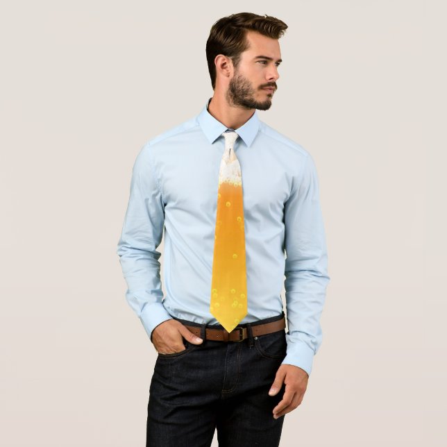 Texture of Beer Neck Tie (In Situ)